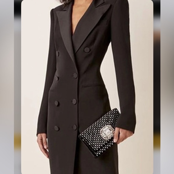 STYLEWE Lapel Collar Urban Dress in black - Picture 2 of 11